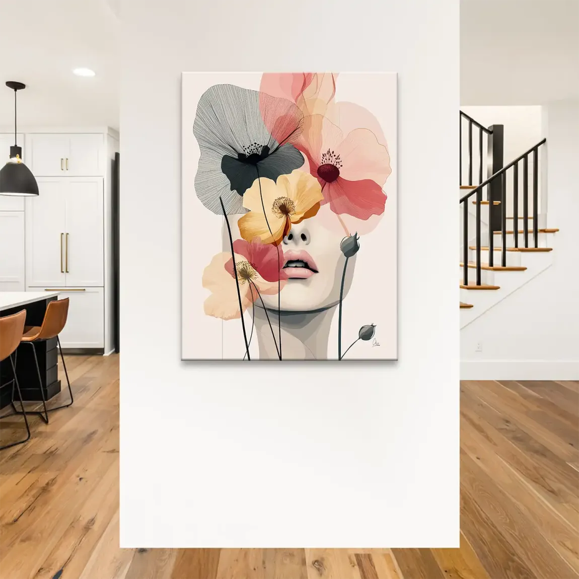 Floral Dream Leinwand Bild