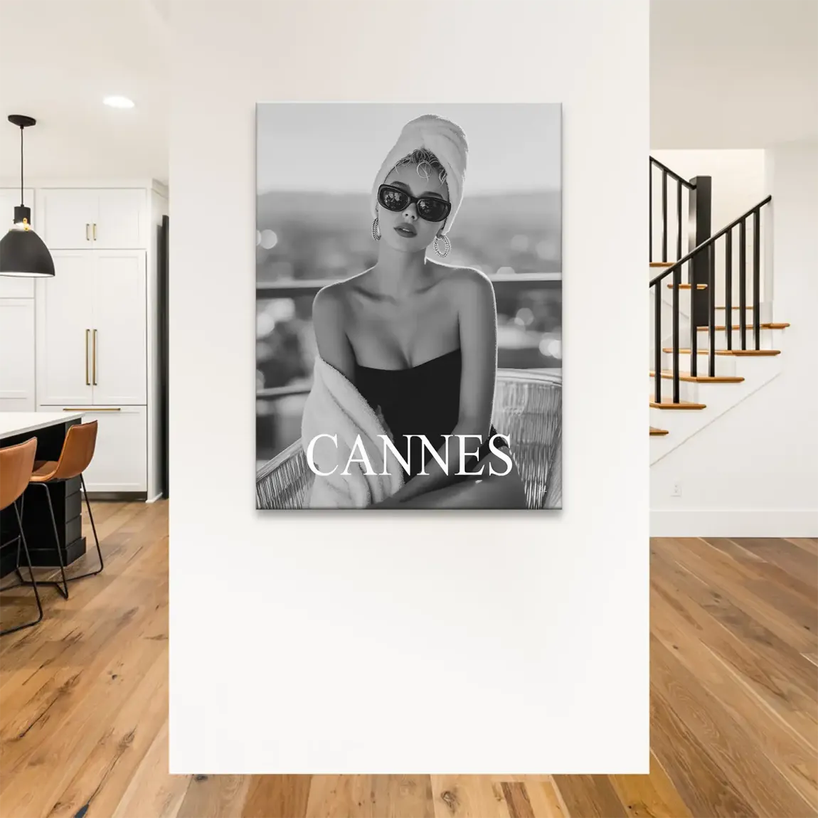 Cannes Glamour Leinwand Bild