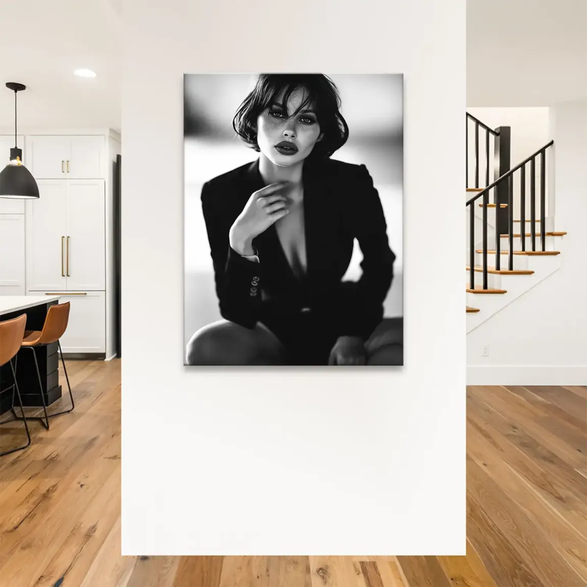 Femme Fatale Leinwand Bild