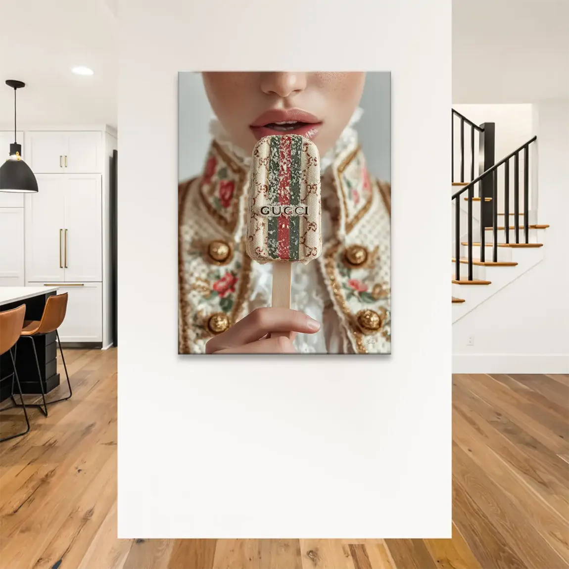 Gucci Ice Couture Leinwand Bild
