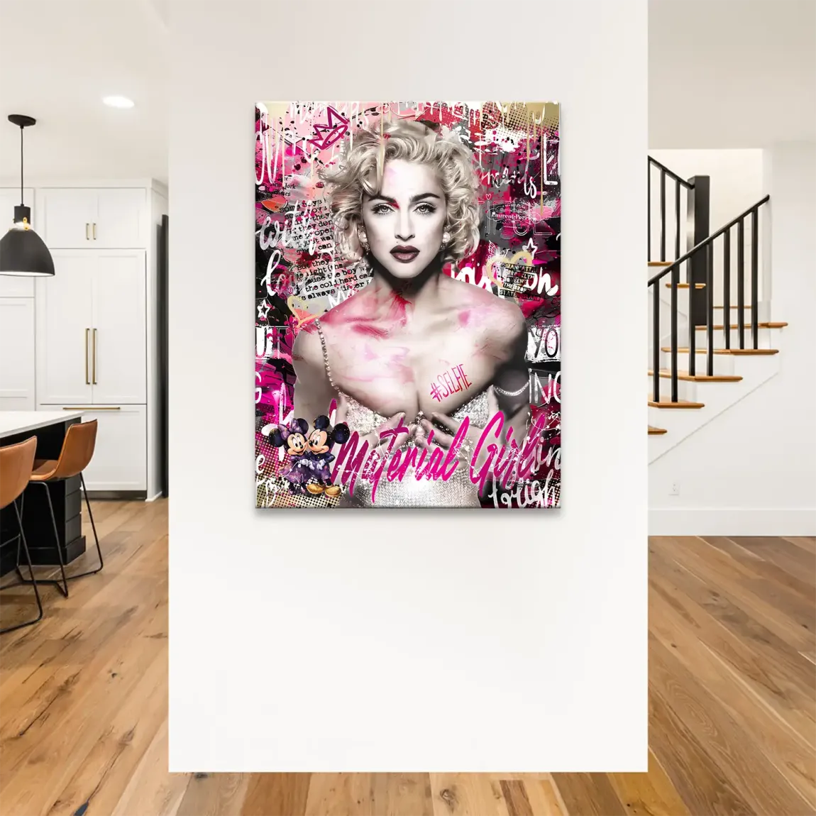 Pop Queen Vibes Leinwand Bild