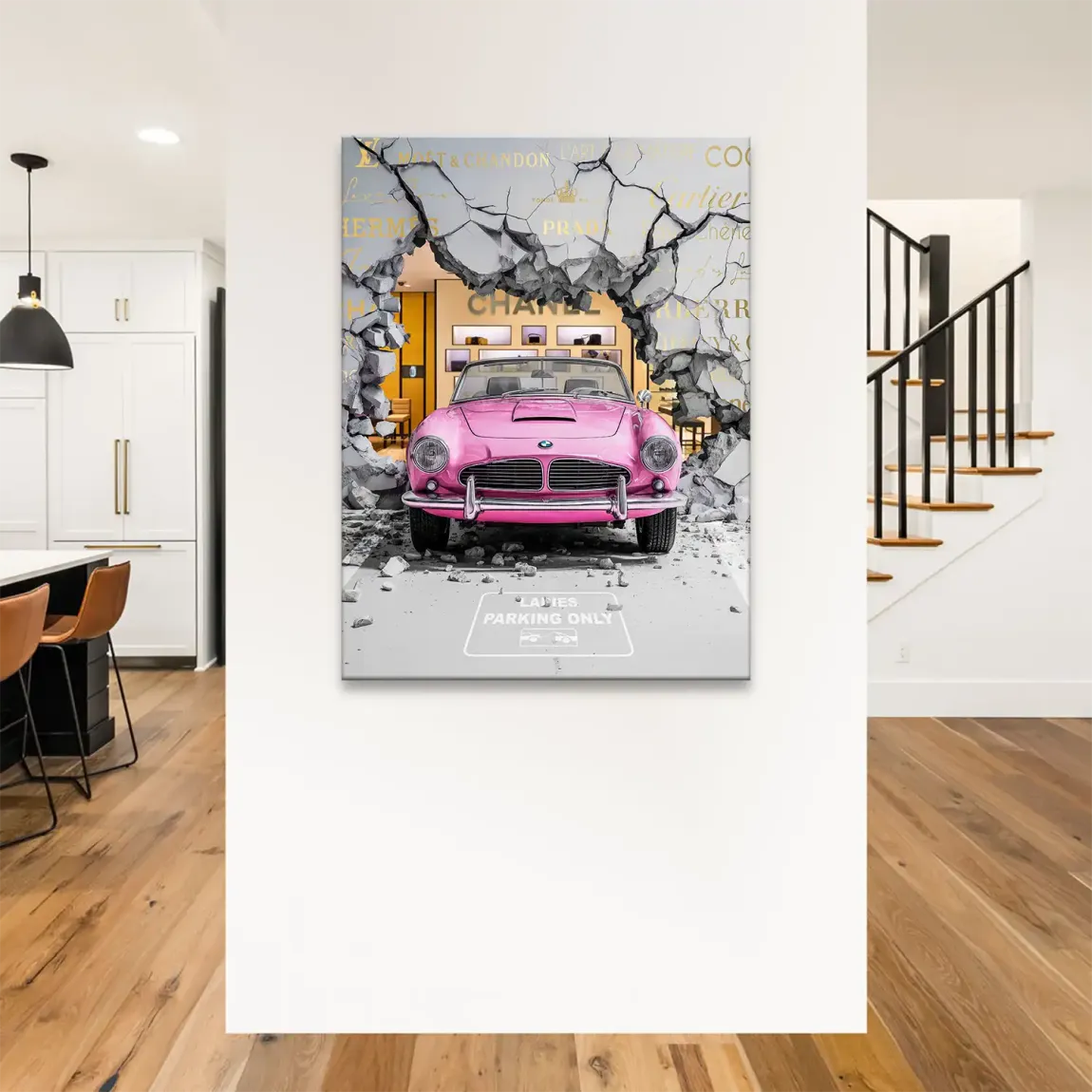 Coco Rebel Leinwand Bild