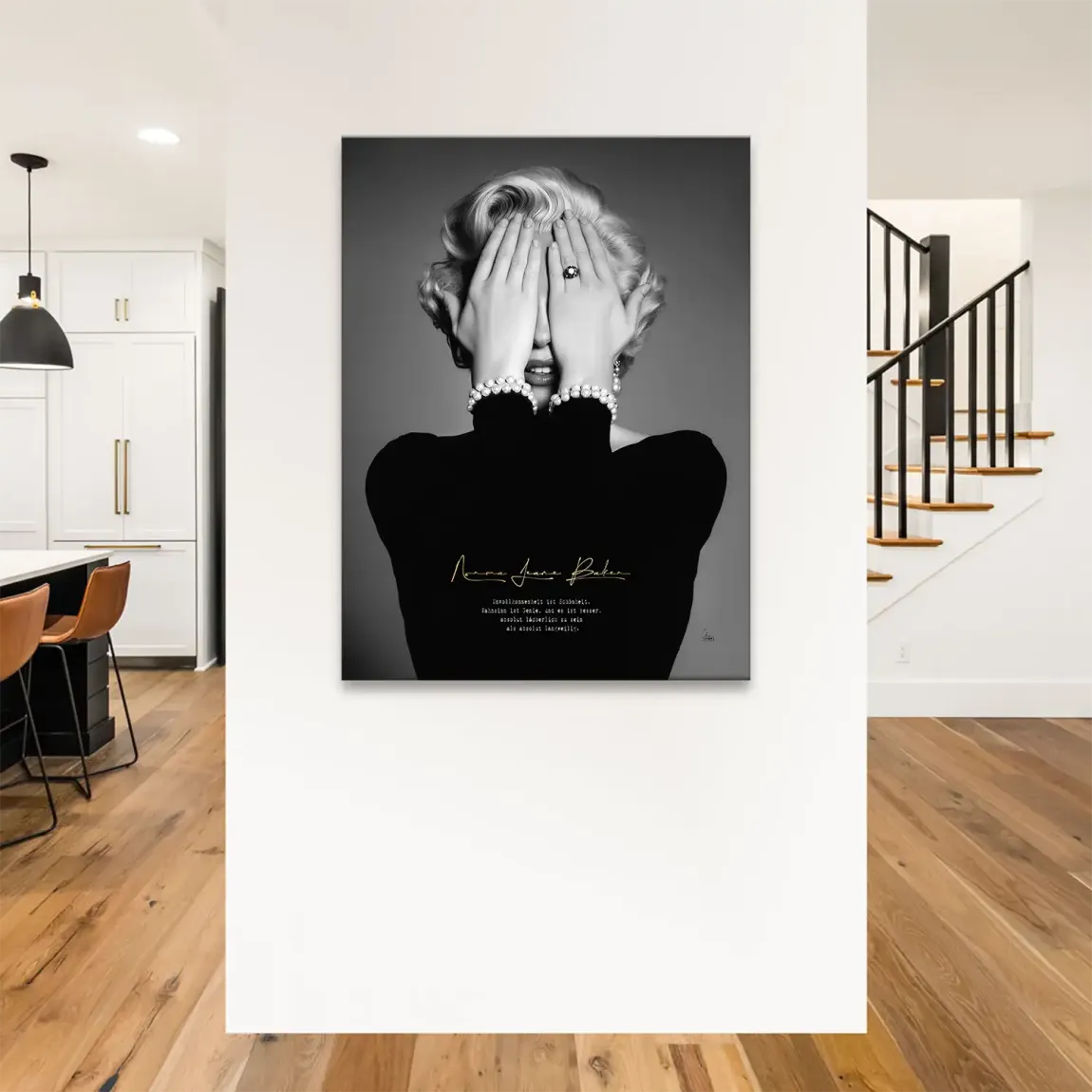 Marilyn Monroe Norma Jeane Leinwand Bild