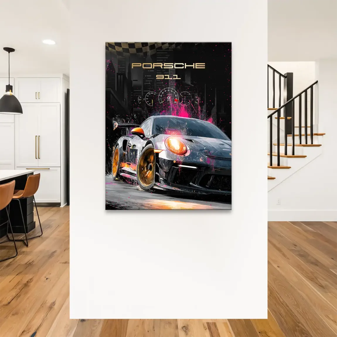 Porsche 911 GT3 Touch of Speed Leinwand Bild