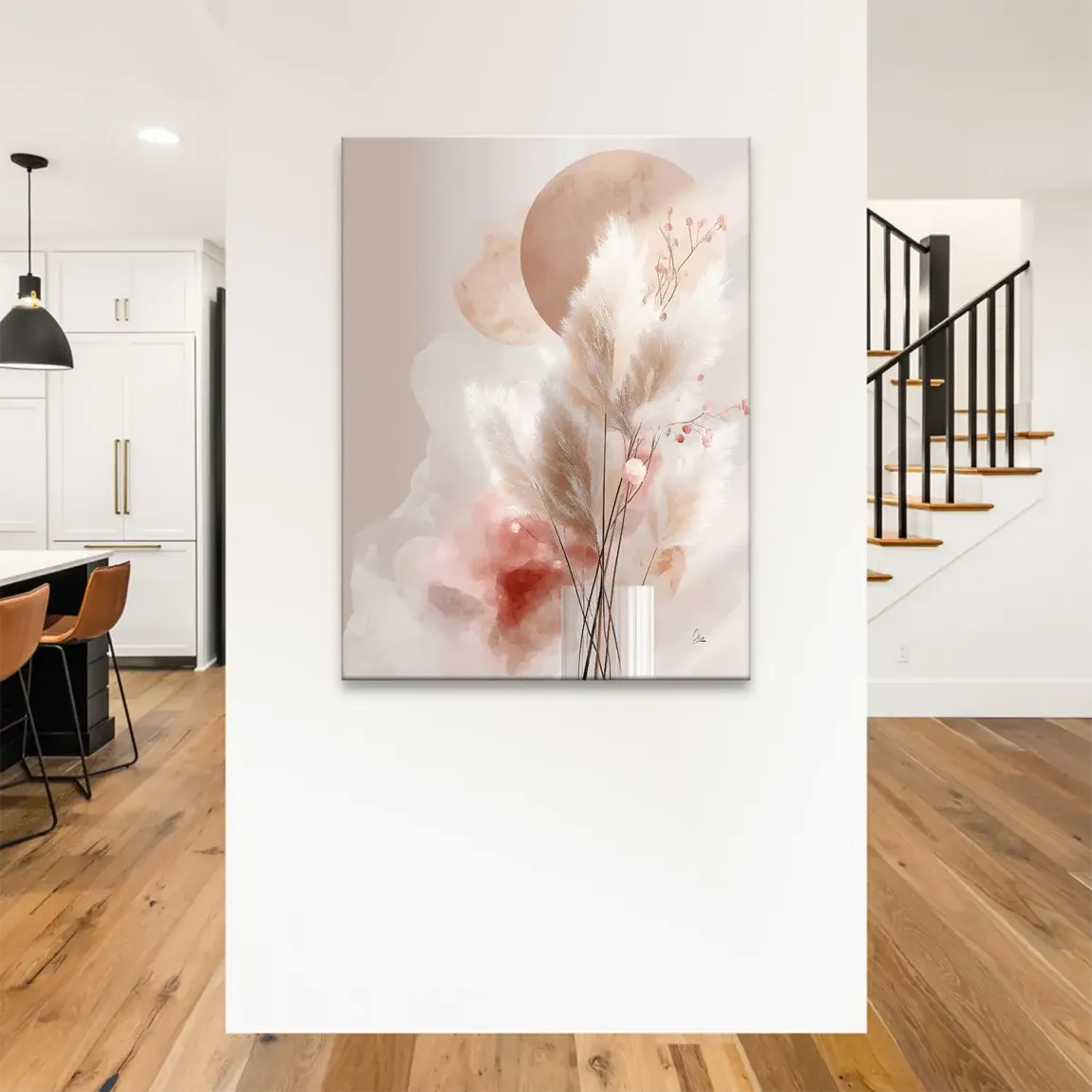 Amber Fields Leinwand Bild