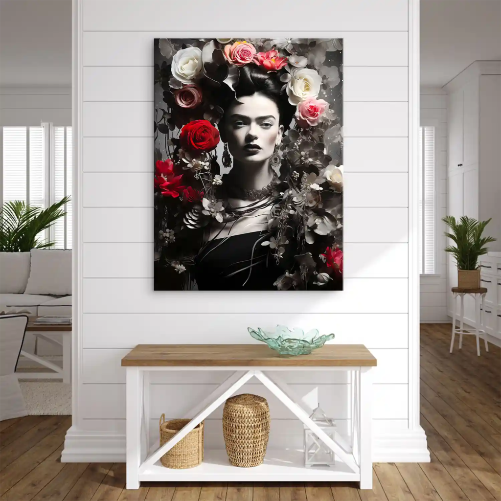 Frida Kahlo Modern Style Leinwand Bild INGALERIE