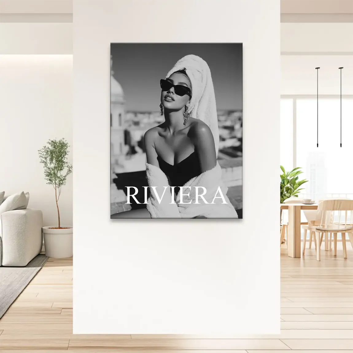 Riviera Glam Leinwand Bild
