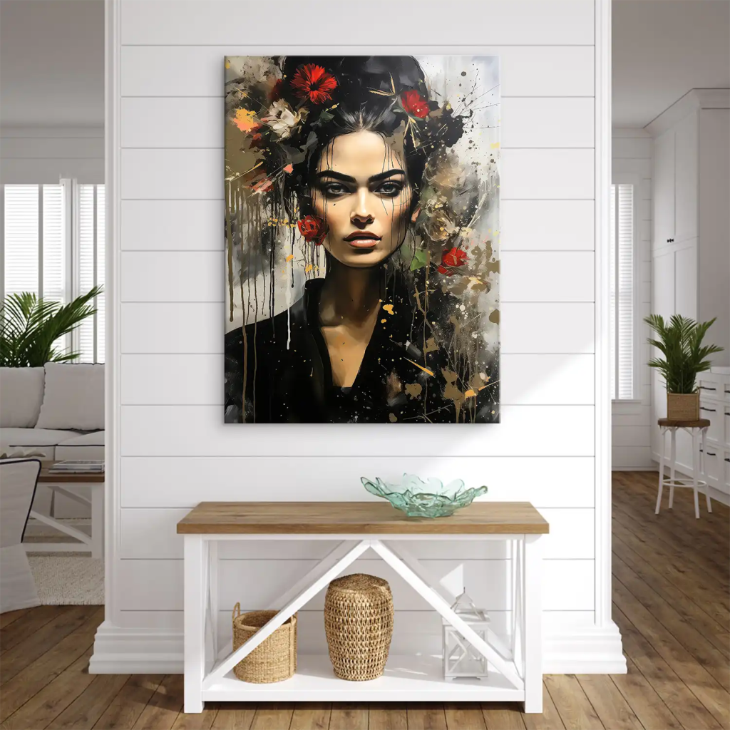 Frida Abstrakt Art Leinwand Bild INGALERIE