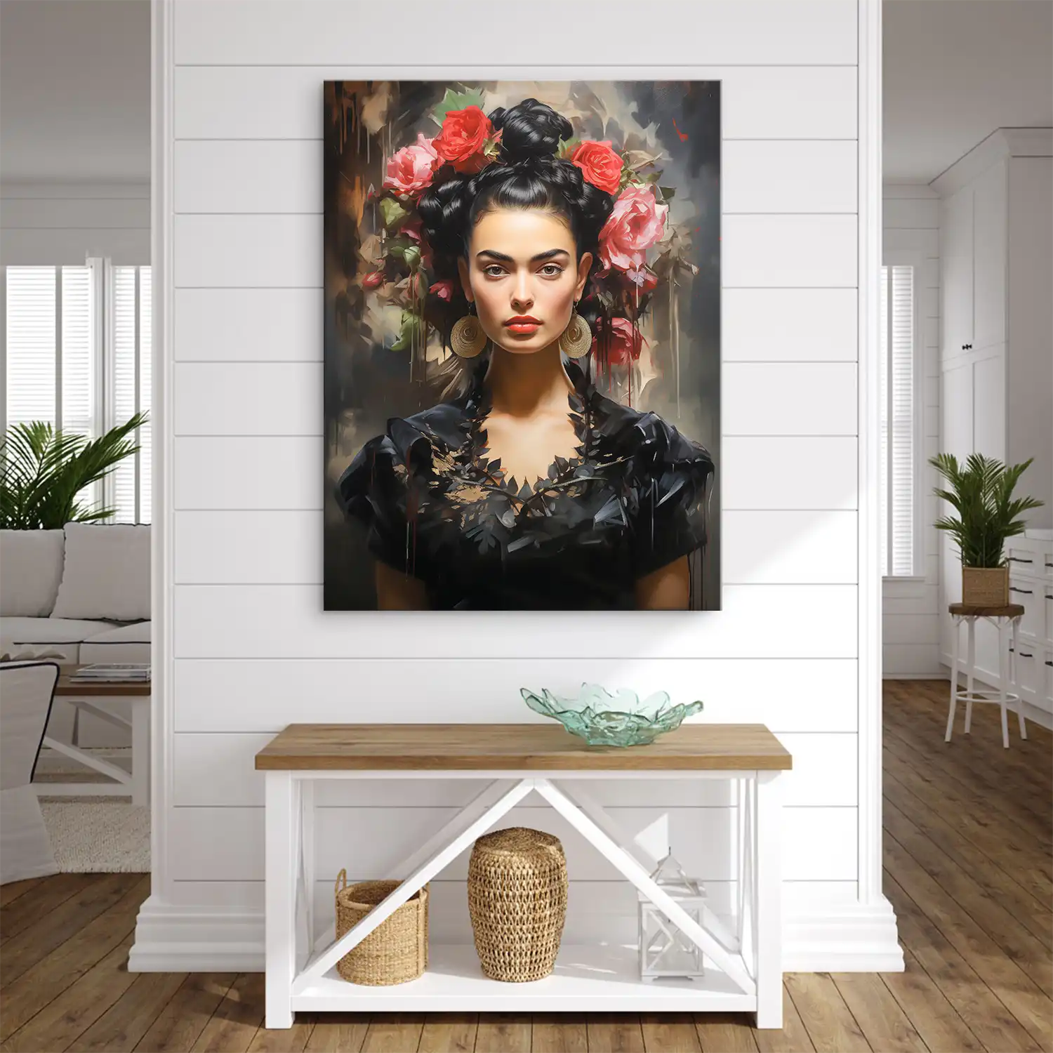 Frida Kahlo Beauty Leinwand Bild INGALERIE