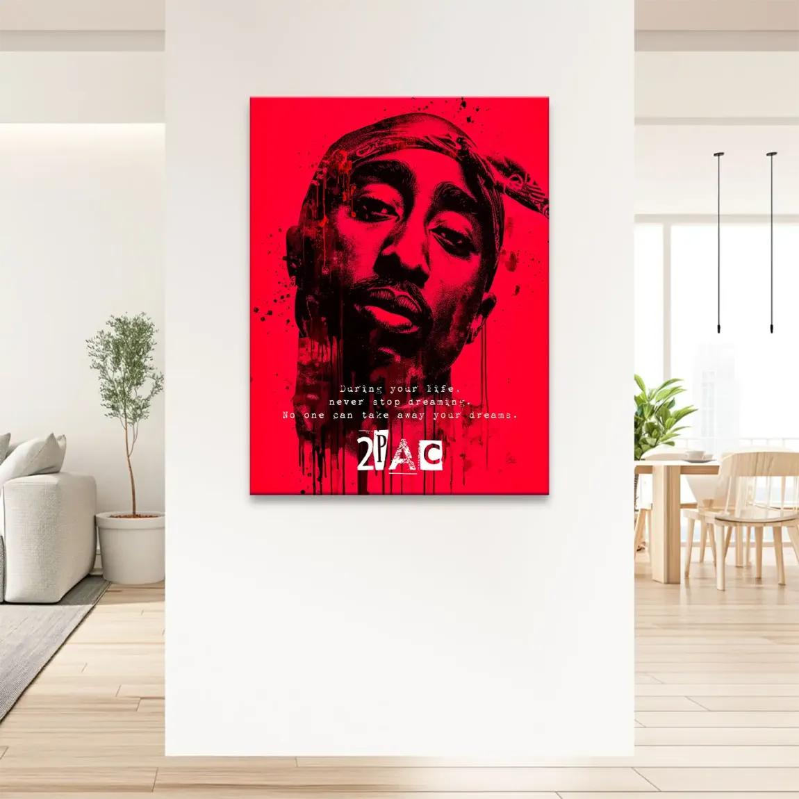 Red Legend Leinwand Bild