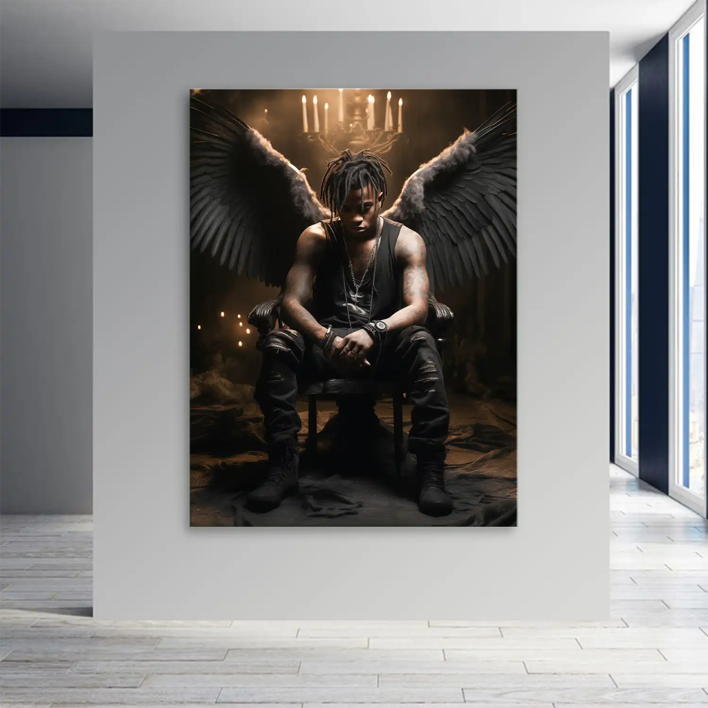 Angel-Man Leinwand Bild INGALERIE