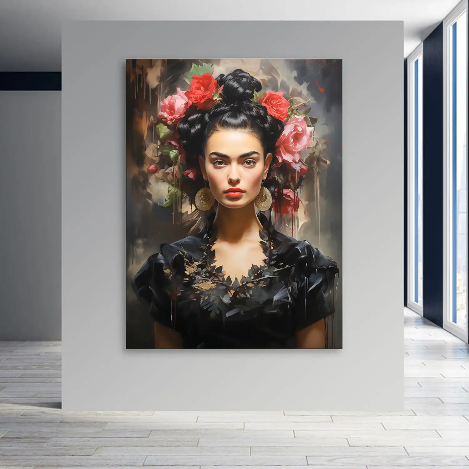 Frida Kahlo Beauty Leinwand Bild INGALERIE