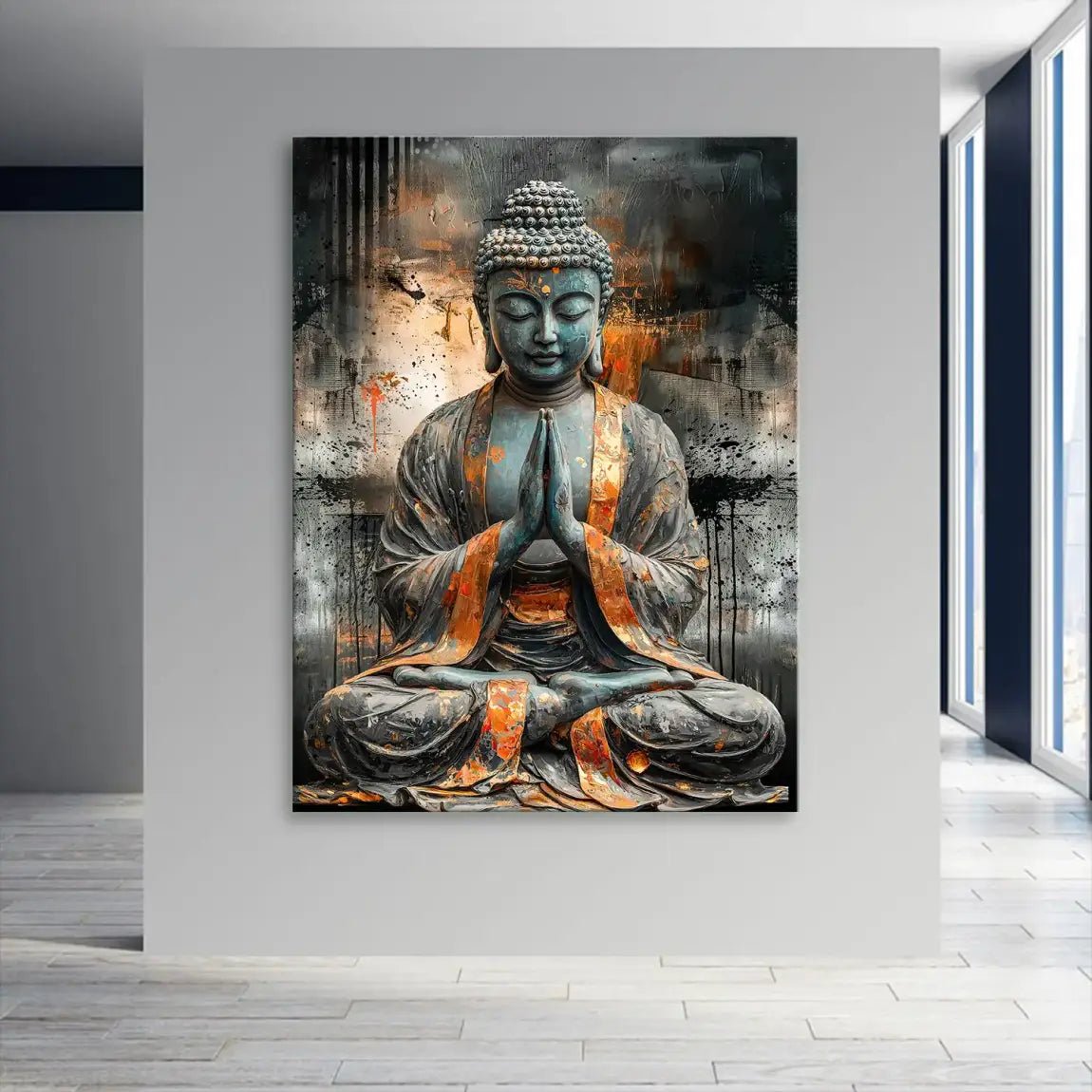 Buddha Abstrakt Nr.50 Leinwand Bild INGALERIE