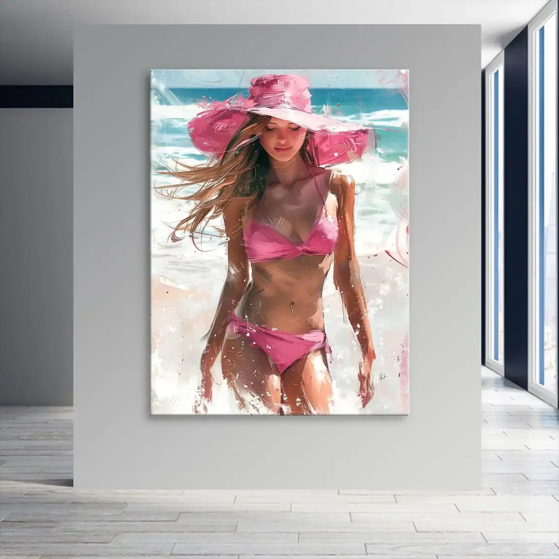 Summer Beach Beauty Nr.4 Leinwand Bild INGALERIE