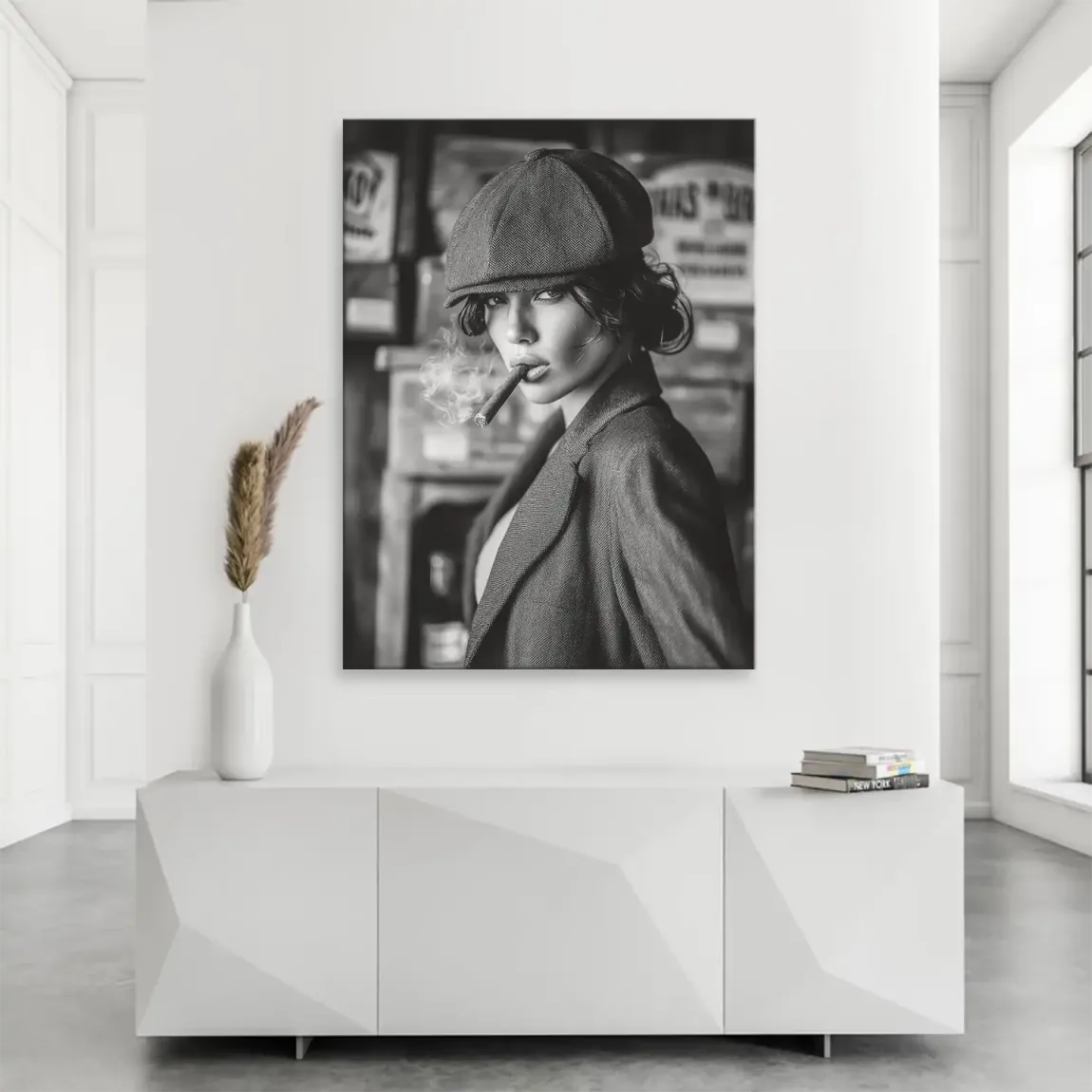 Beauty Smoke Affairs Leinwand Bild INGALERIE