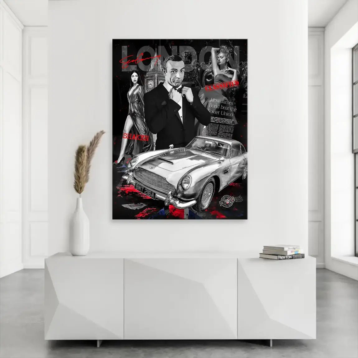 Bond London Style Leinwand Bild INGALERIE