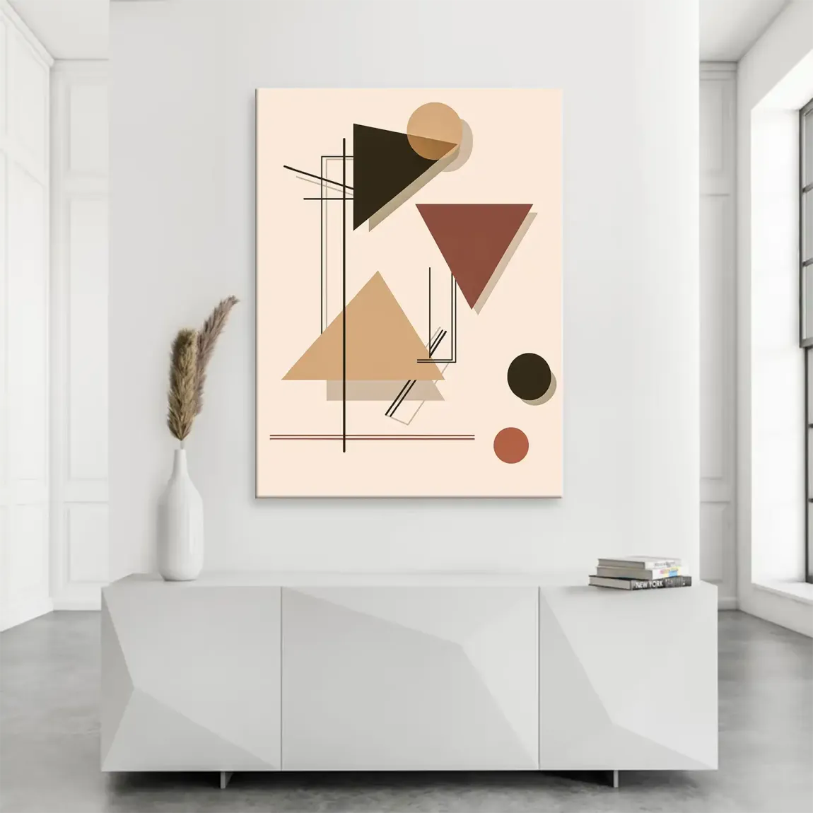 Kandinsky Harmony Style Leinwand Bild INGALERIE