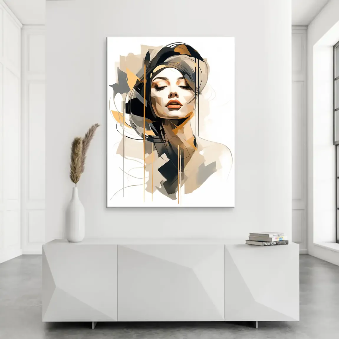 Whispers of Elegance Leinwand Bild INGALERIE