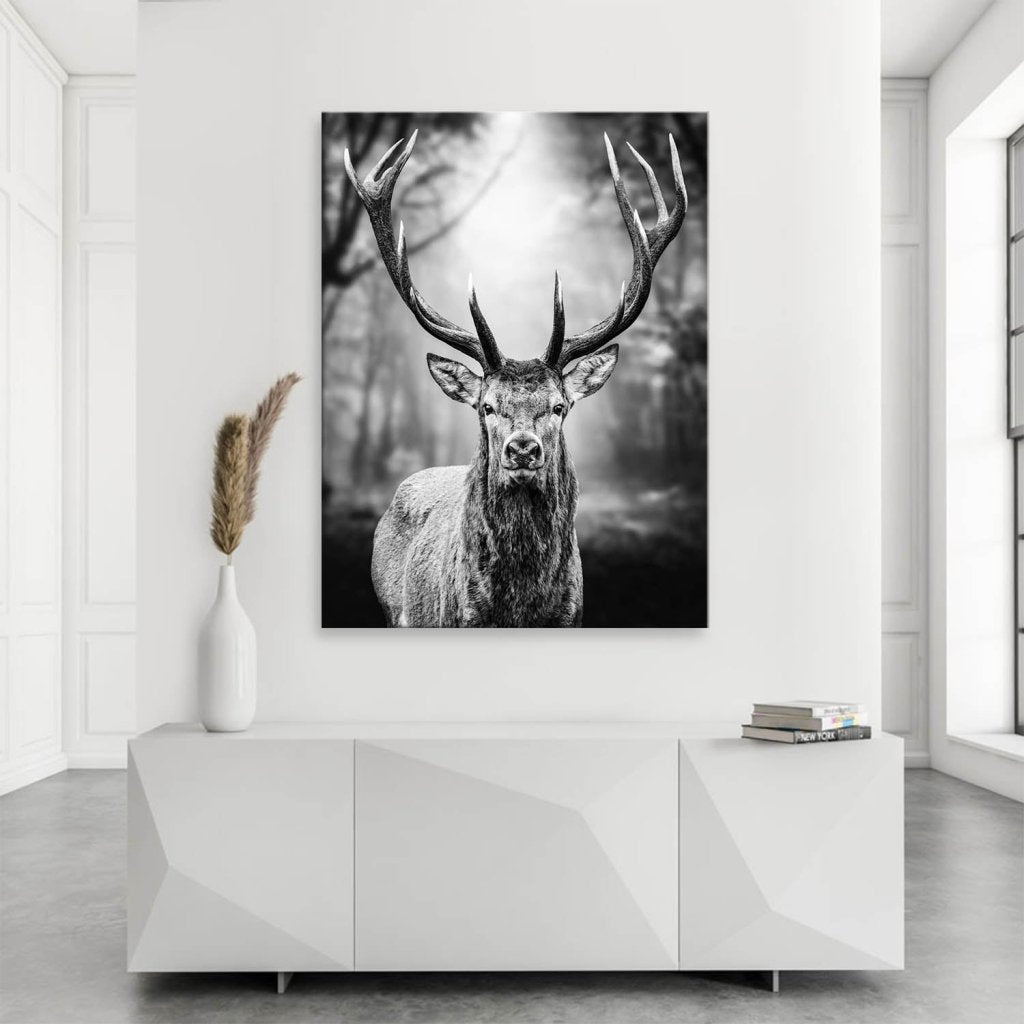 Hirsch Black Forest Leinwand Bild INGALERIE