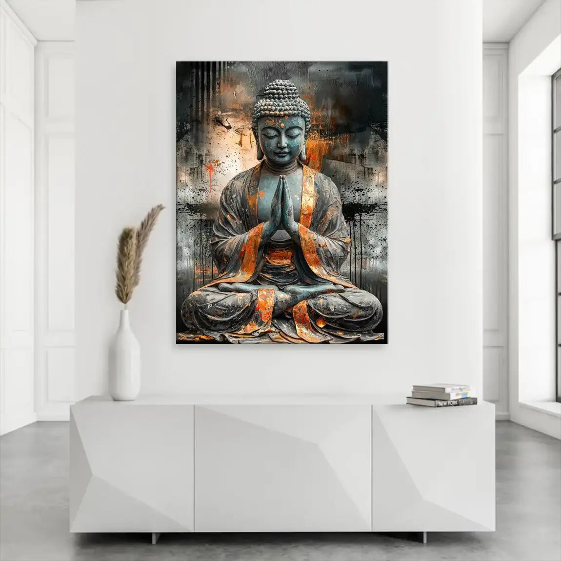 Buddha Abstrakt Nr.50 Leinwand Bild INGALERIE