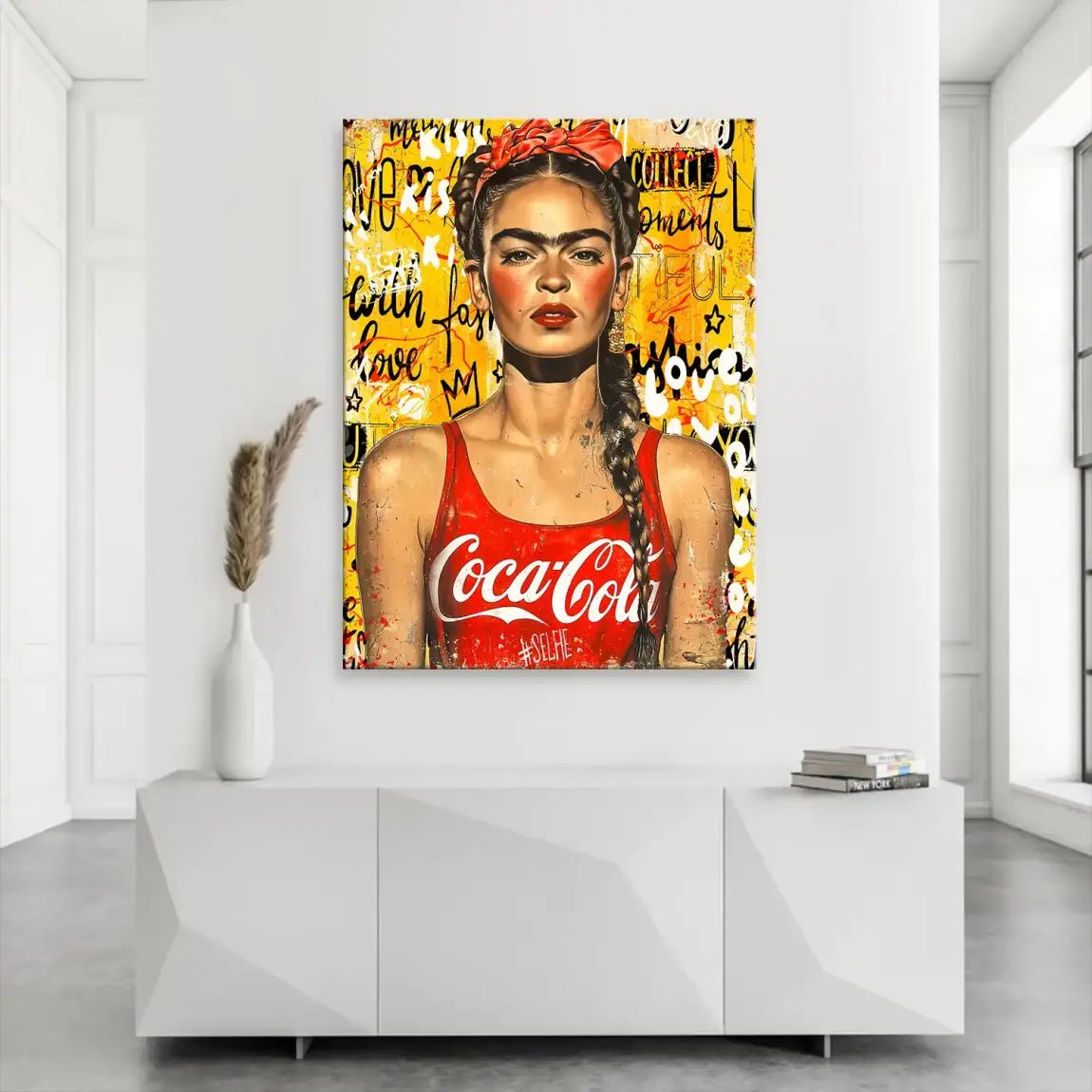 Frida Coke Leinwand Bild INGALERIE