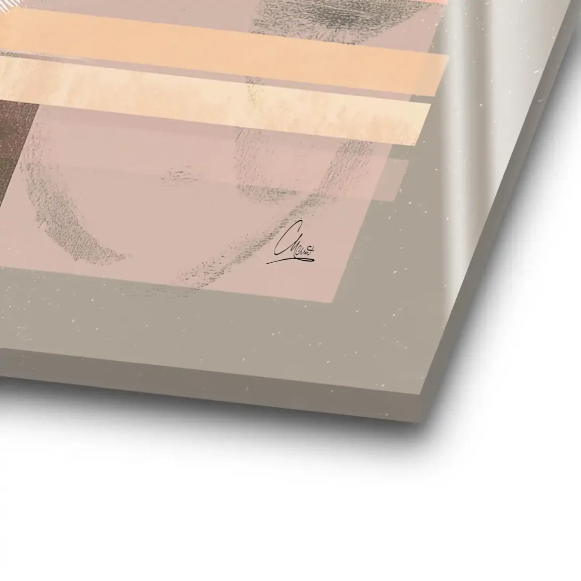 Soft Bloom Acrylglas Bild