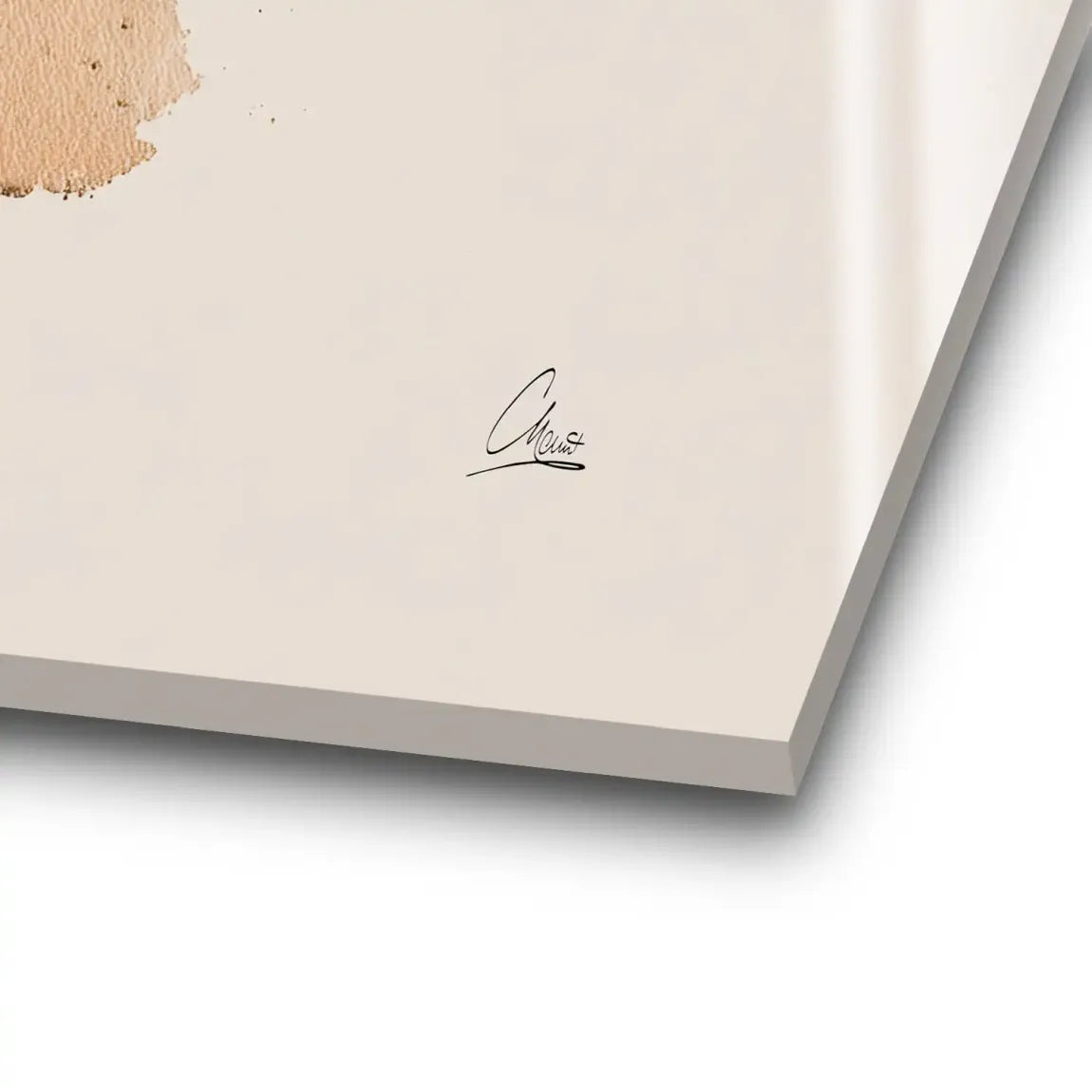 Amber Flow Acrylglas Bild