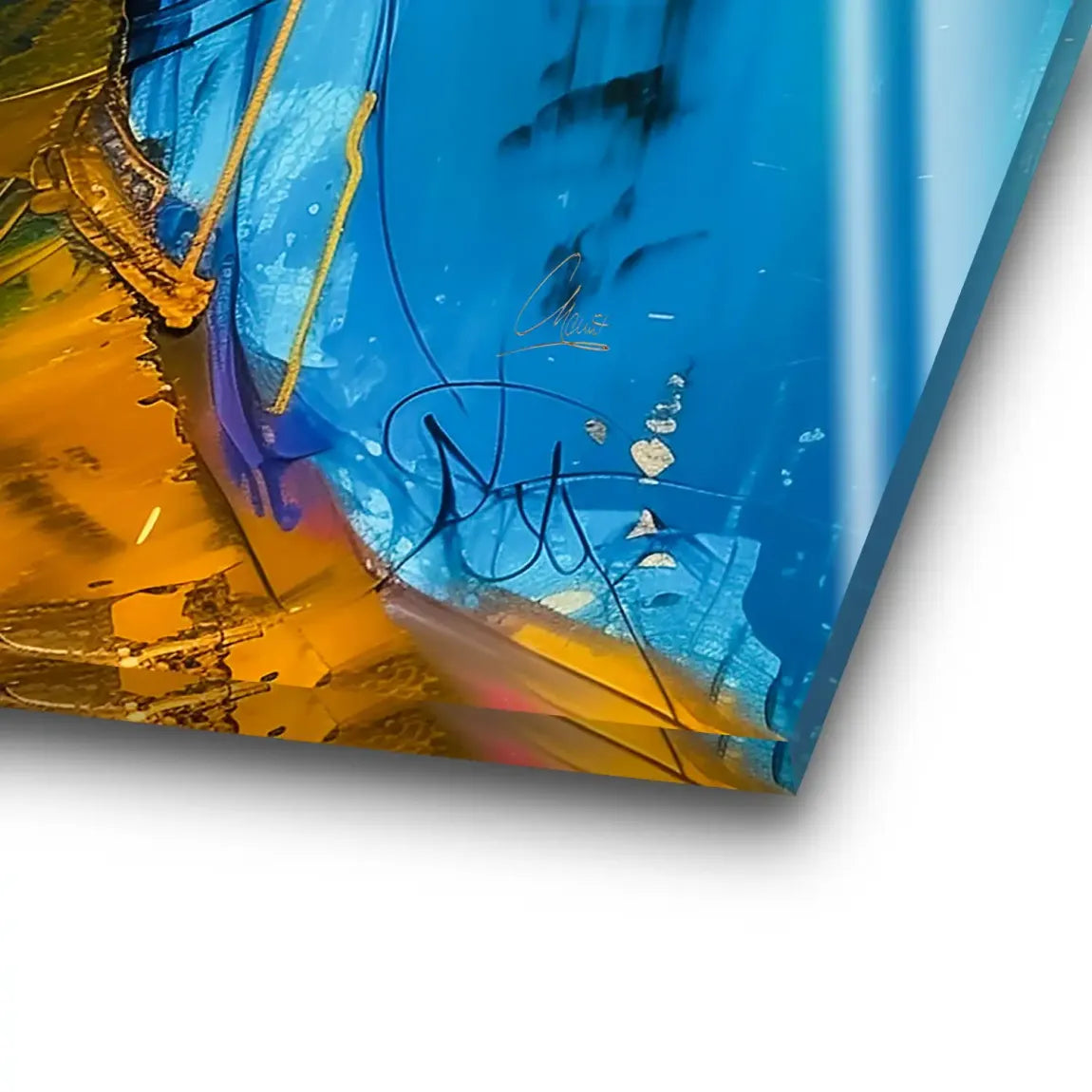 Golden Shade Acrylglas Bild