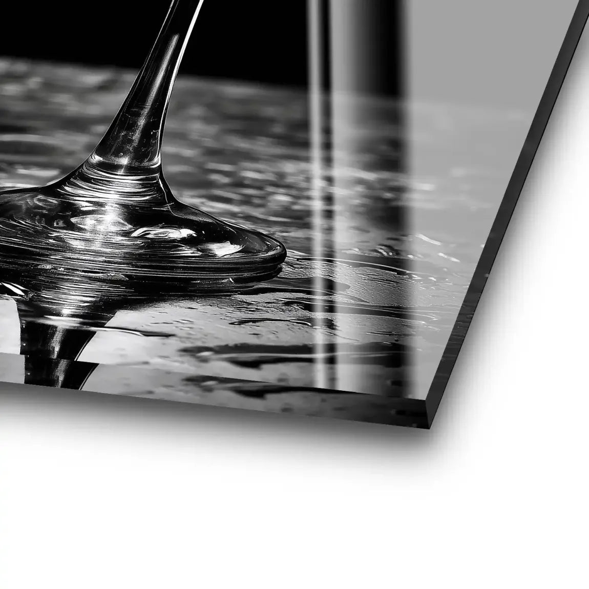 Martini Glas Noir Acrylglas Bild