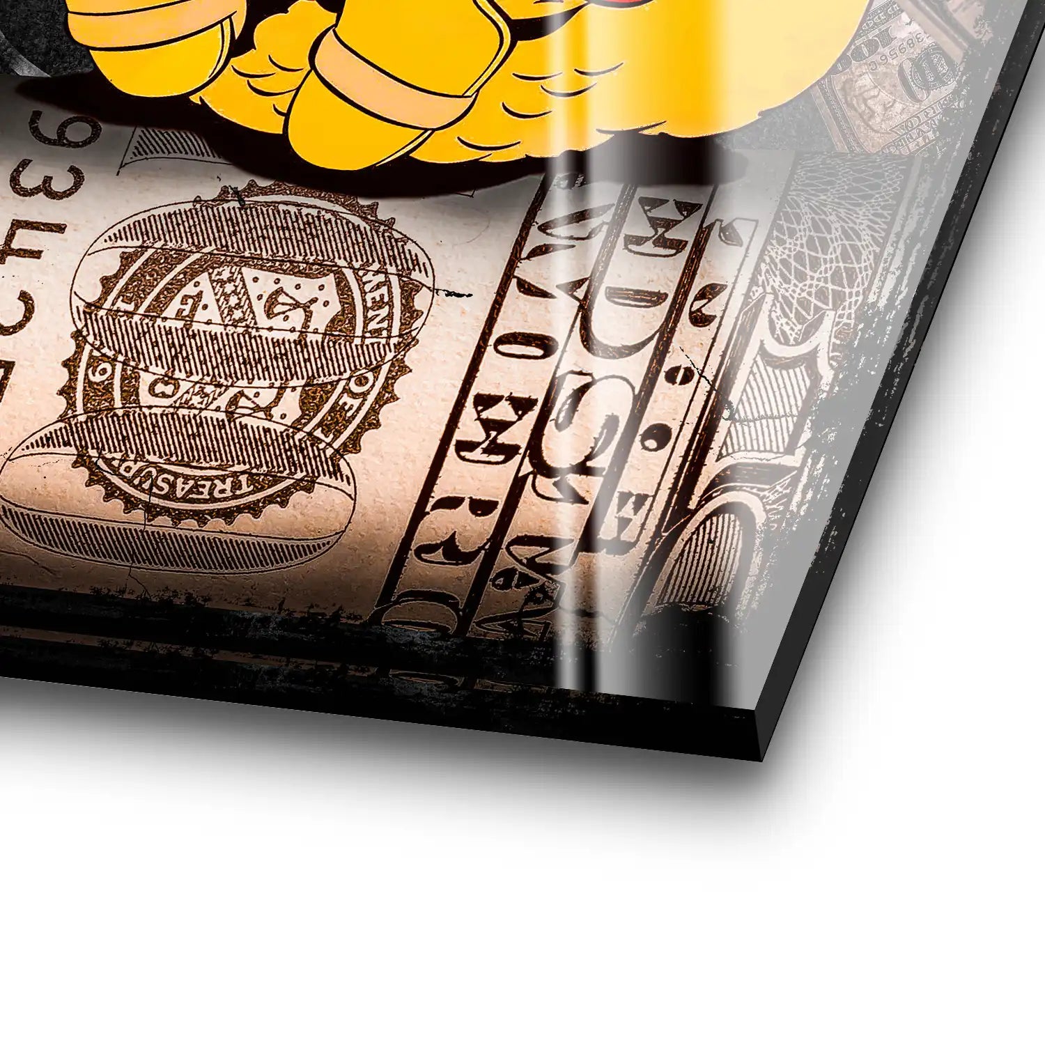 Dagobert Money Style Acrylglas Bild INGALERIE