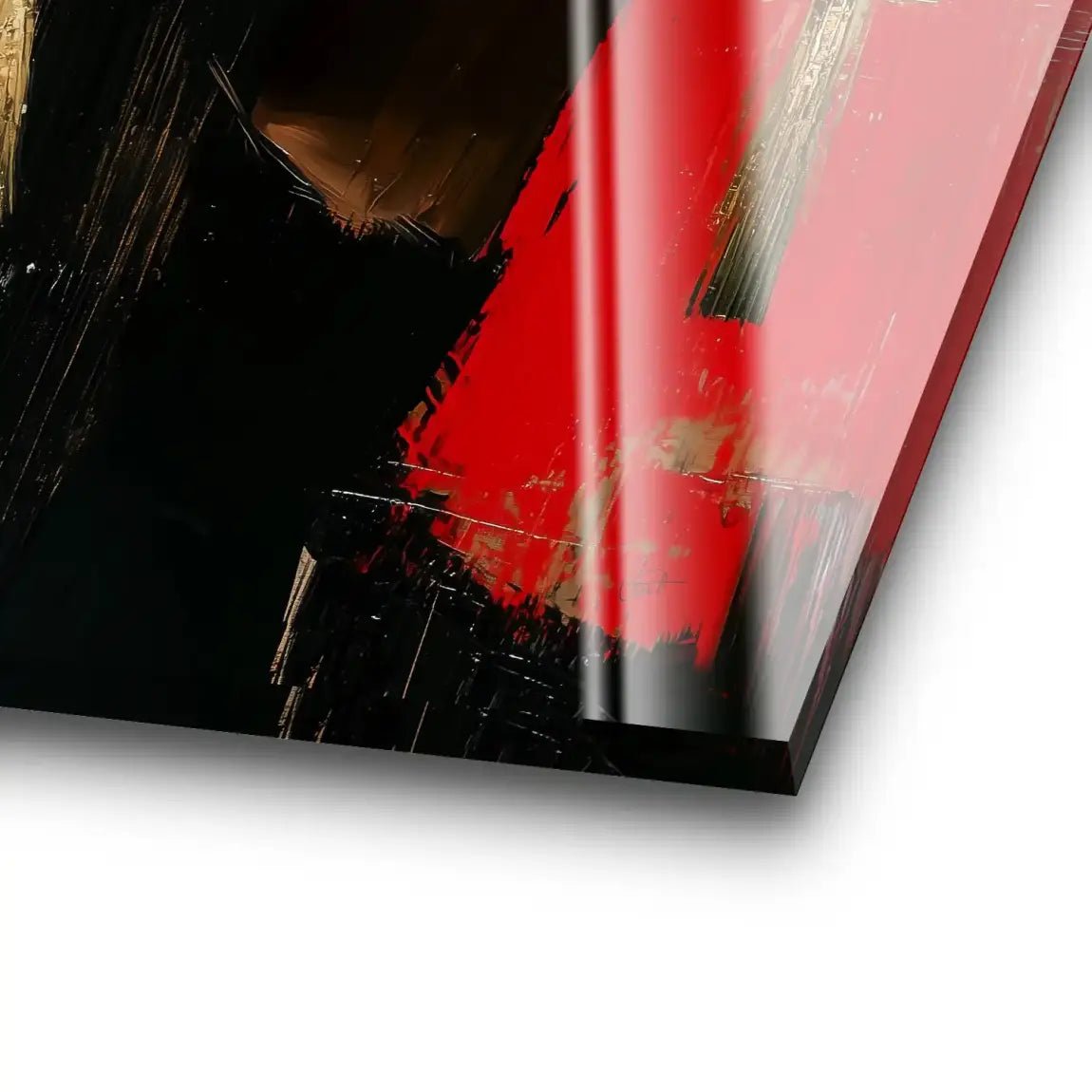 Abstrakt Luxe Girl Acrylglas Bild INGALERIE