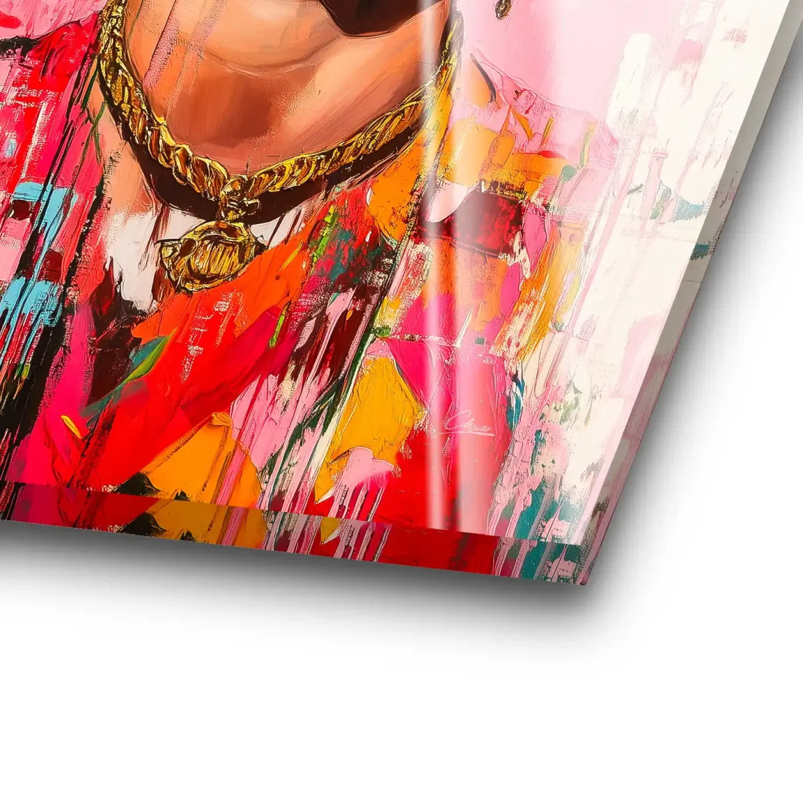 Frida Kahlo Happy Smile Acrylglas Bild