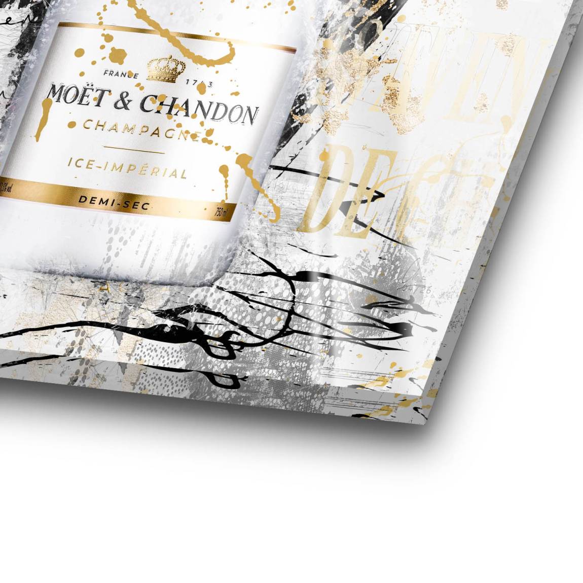Champagner Prestige Acrylglasbild