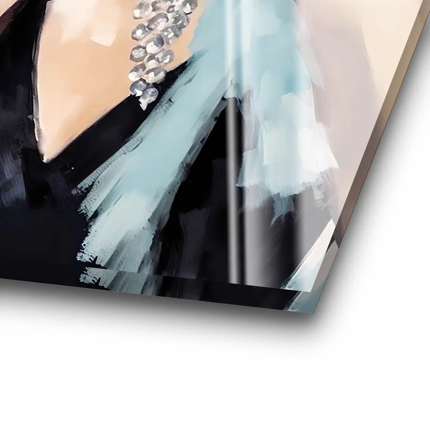 Audrey Hepburn Tiffany Style Acrylglas Bild INGALERIE