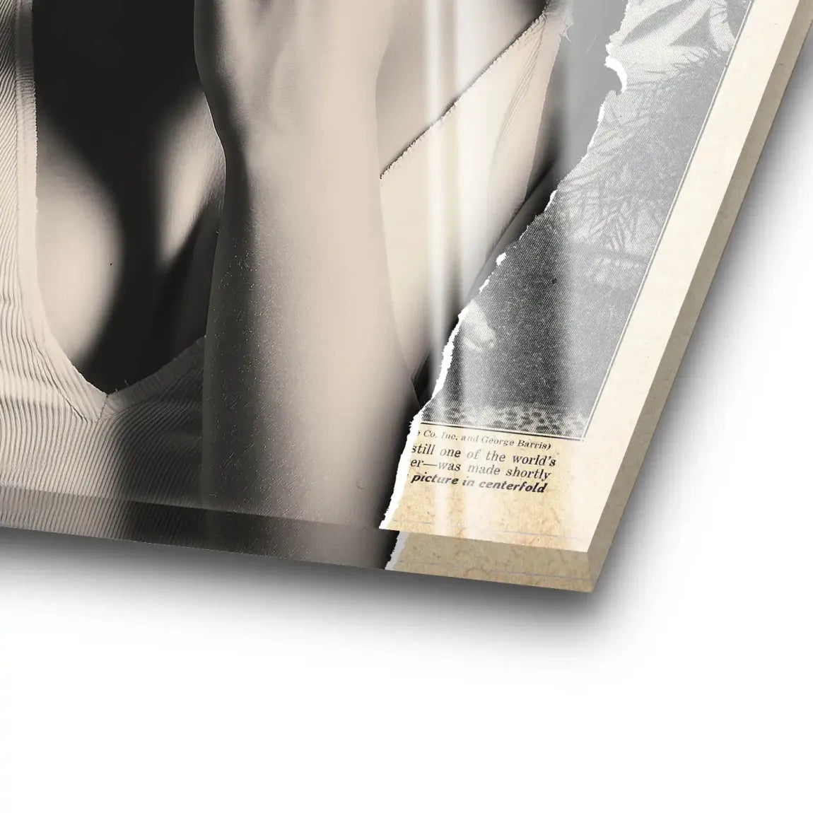 Marilyn Monroe News Acrylglas Bild