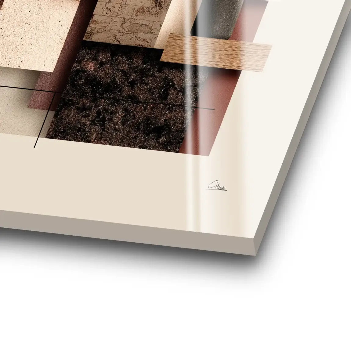 Urban Layers Elegance Acrylglas Bild INGALERIE