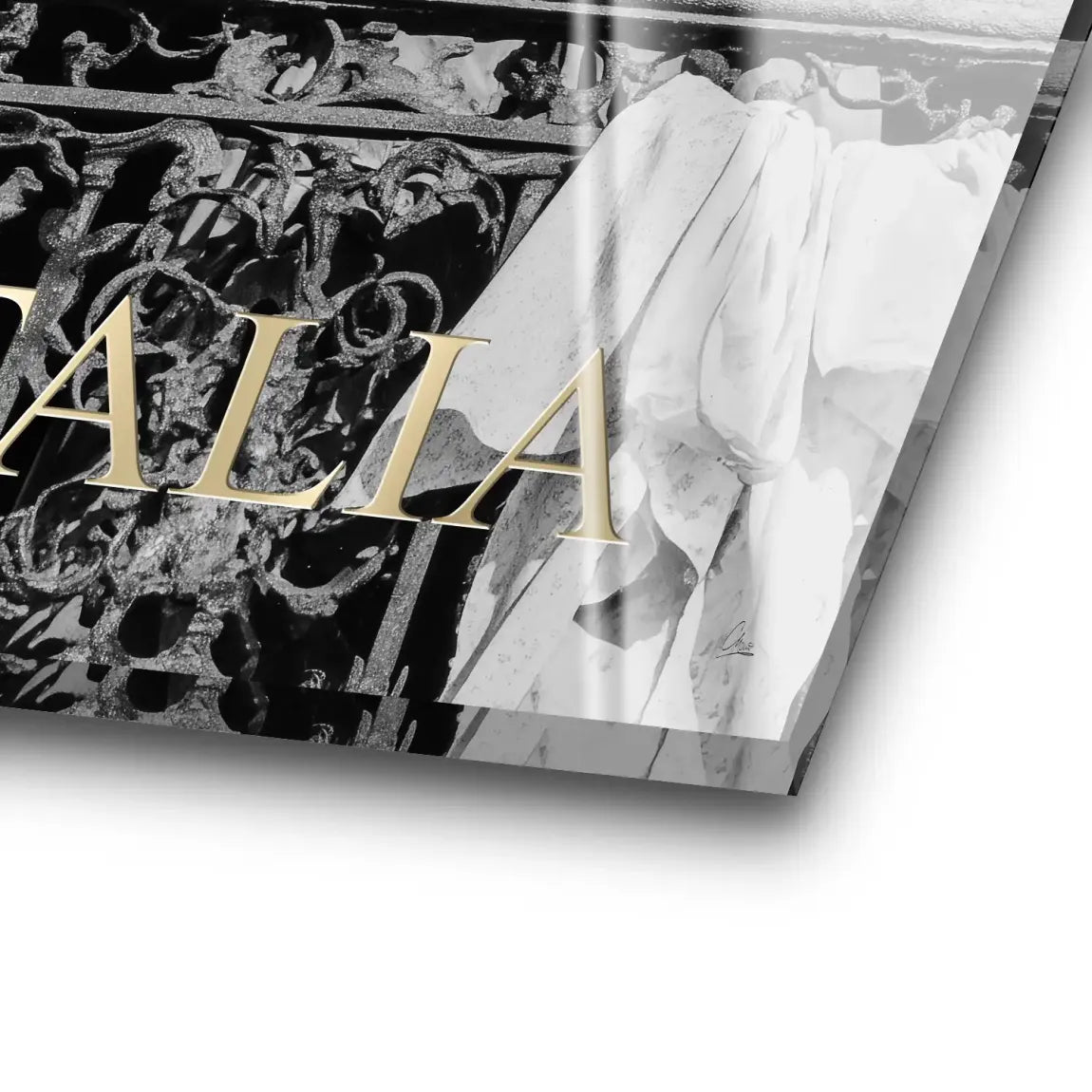 Bella Donna Noir Acrylglas Bild