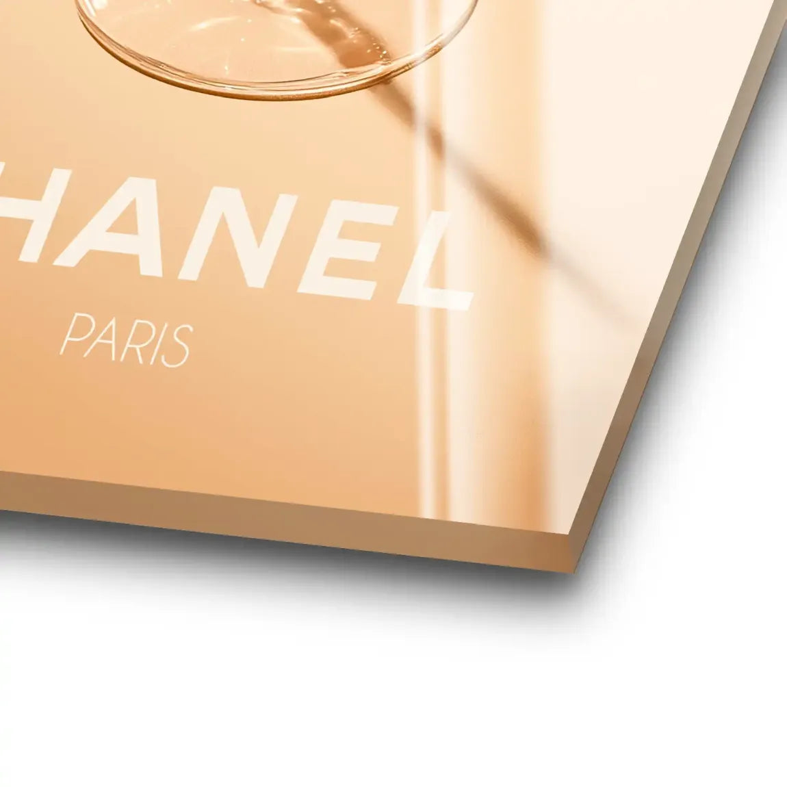 Chanel Glam Cocktail Acrylglas Bild