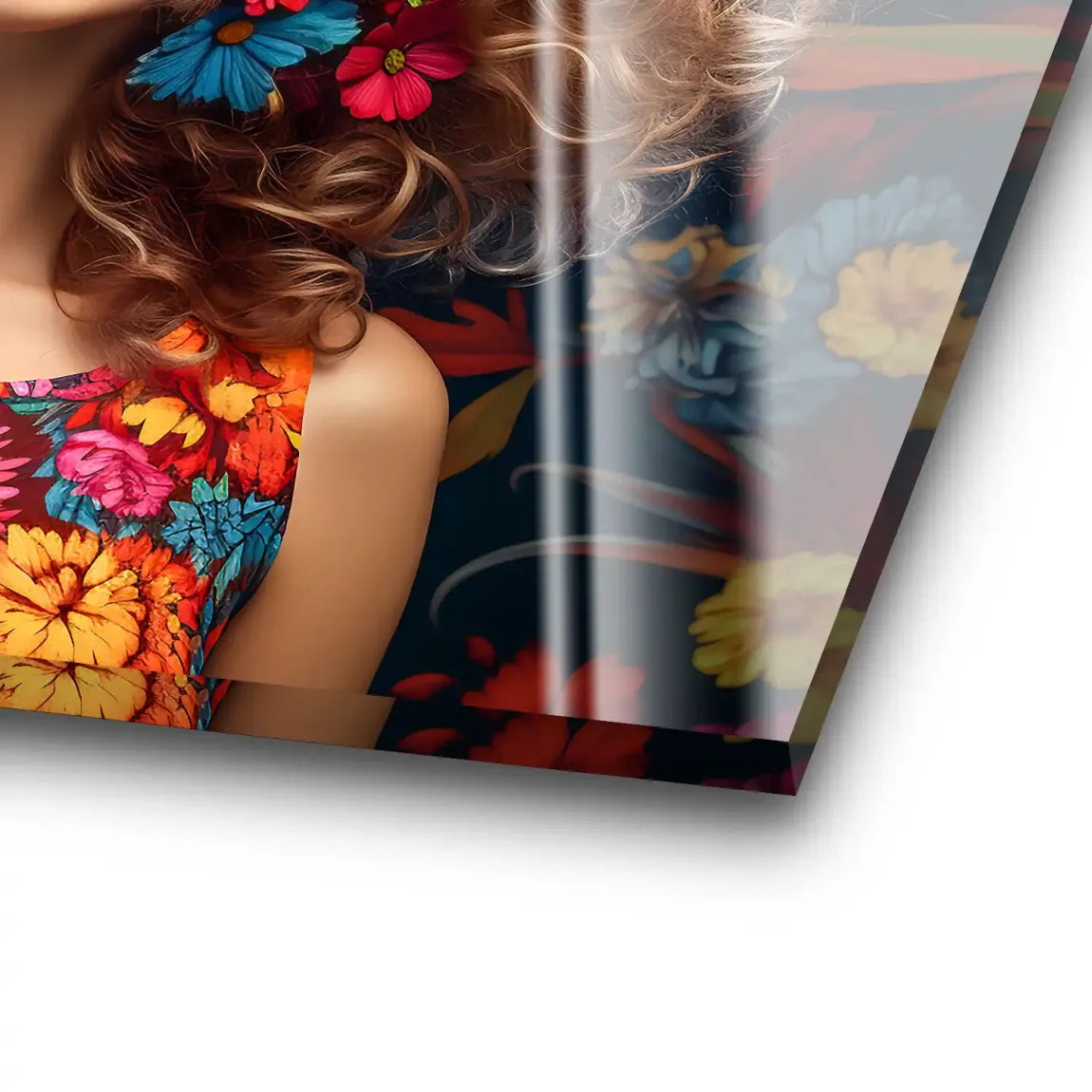 Boho Flower Soul Acrylglas Bild