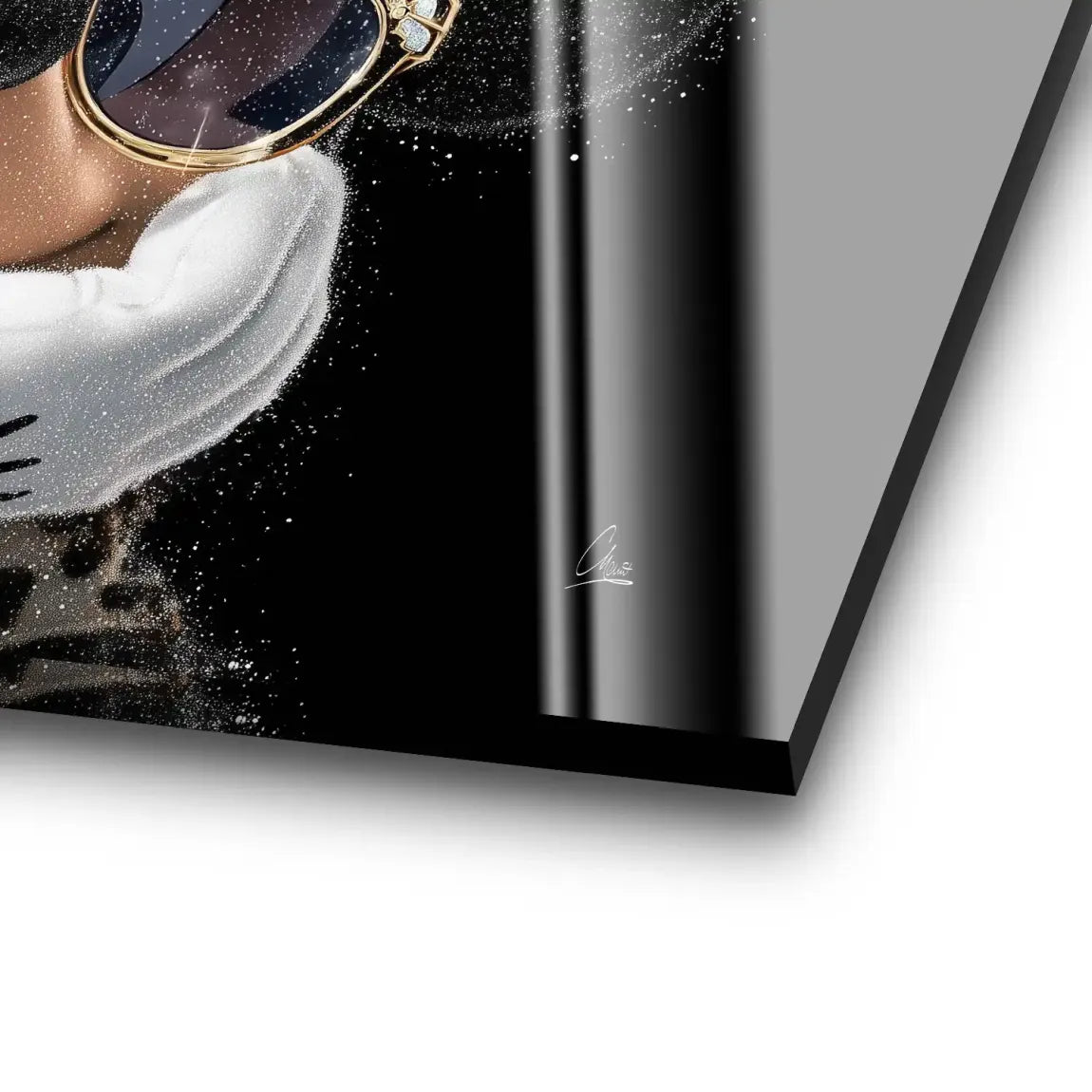 Minnie Maus Chic Spark Acrylglas Bild