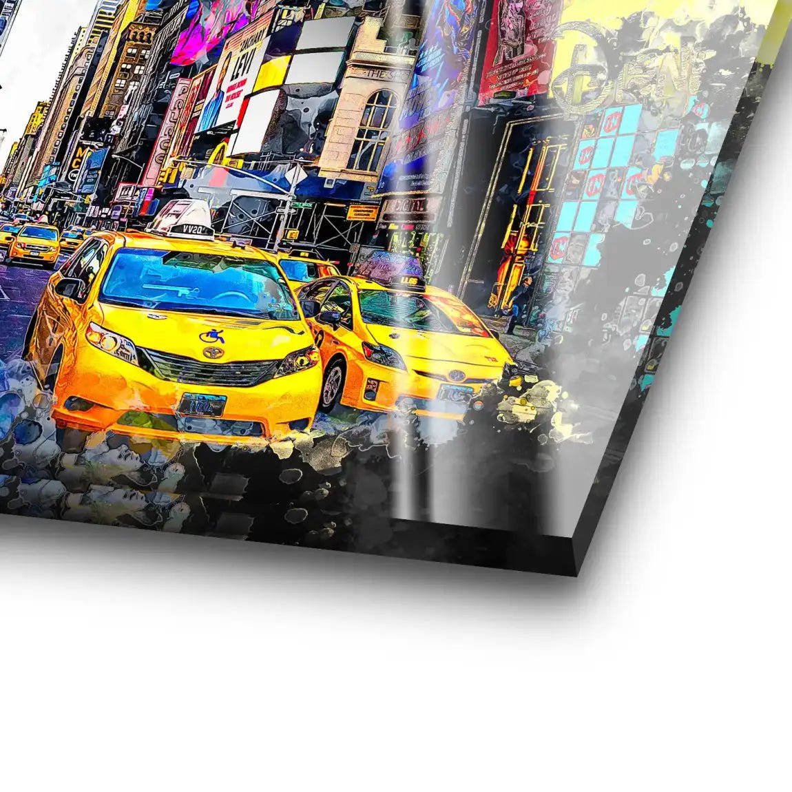 New York Abstrakt Nr.2 Acrylglas Bild INGALERIE