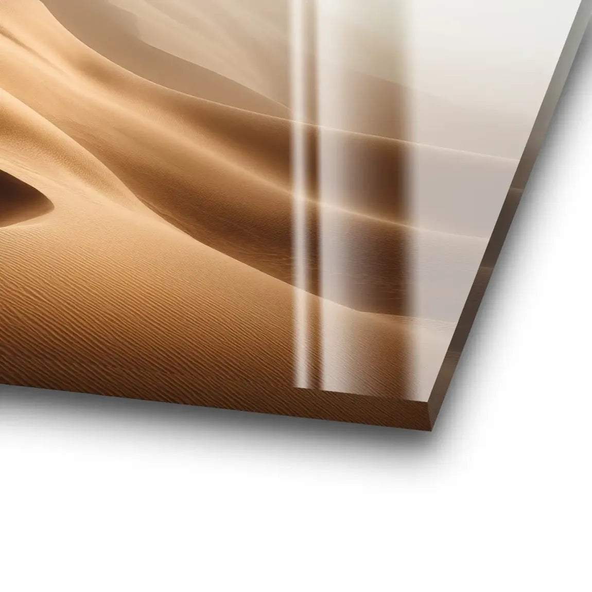 Wüstennebel Acrylglas Bild