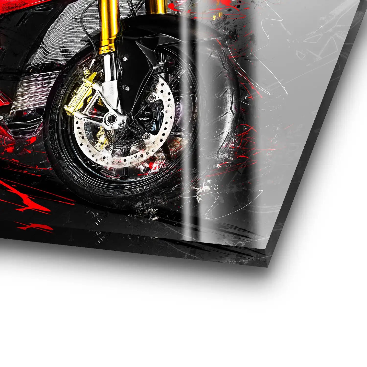 BMW S1000R Abstrakt Acrylglas Bild INGALERIE