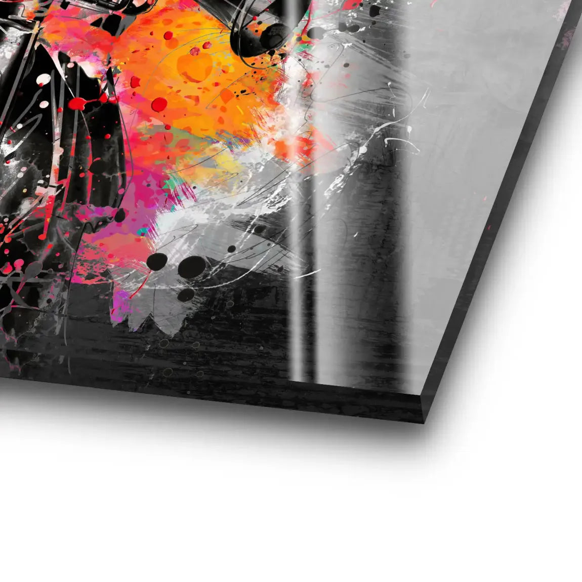 Jazzman Pop Style Acrylglas Bild