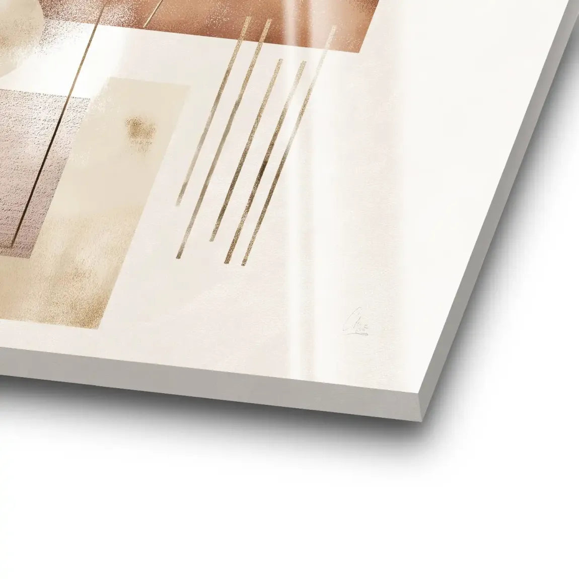 Silent Balance Acrylglas Bild