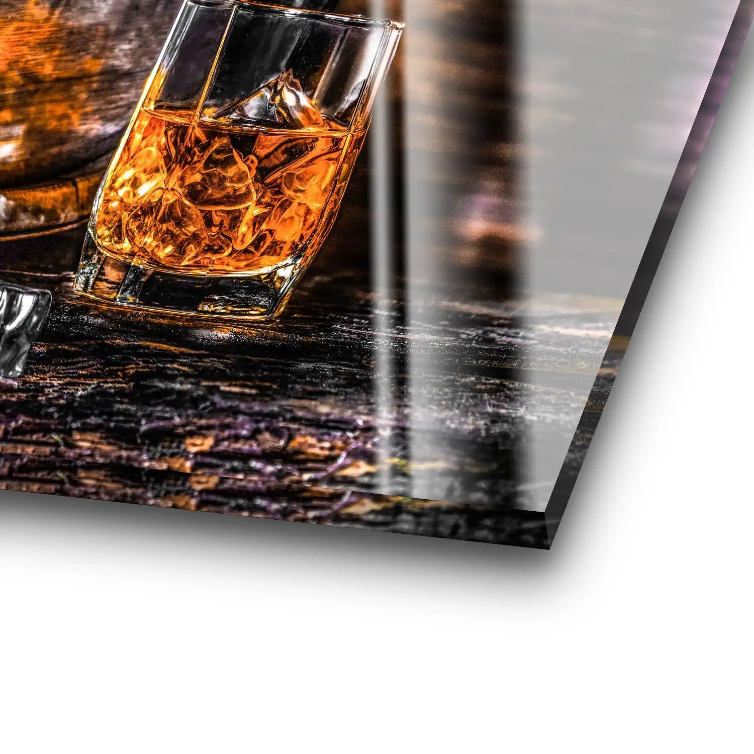 Whisky Fass Acrylglas Bild INGALERIE