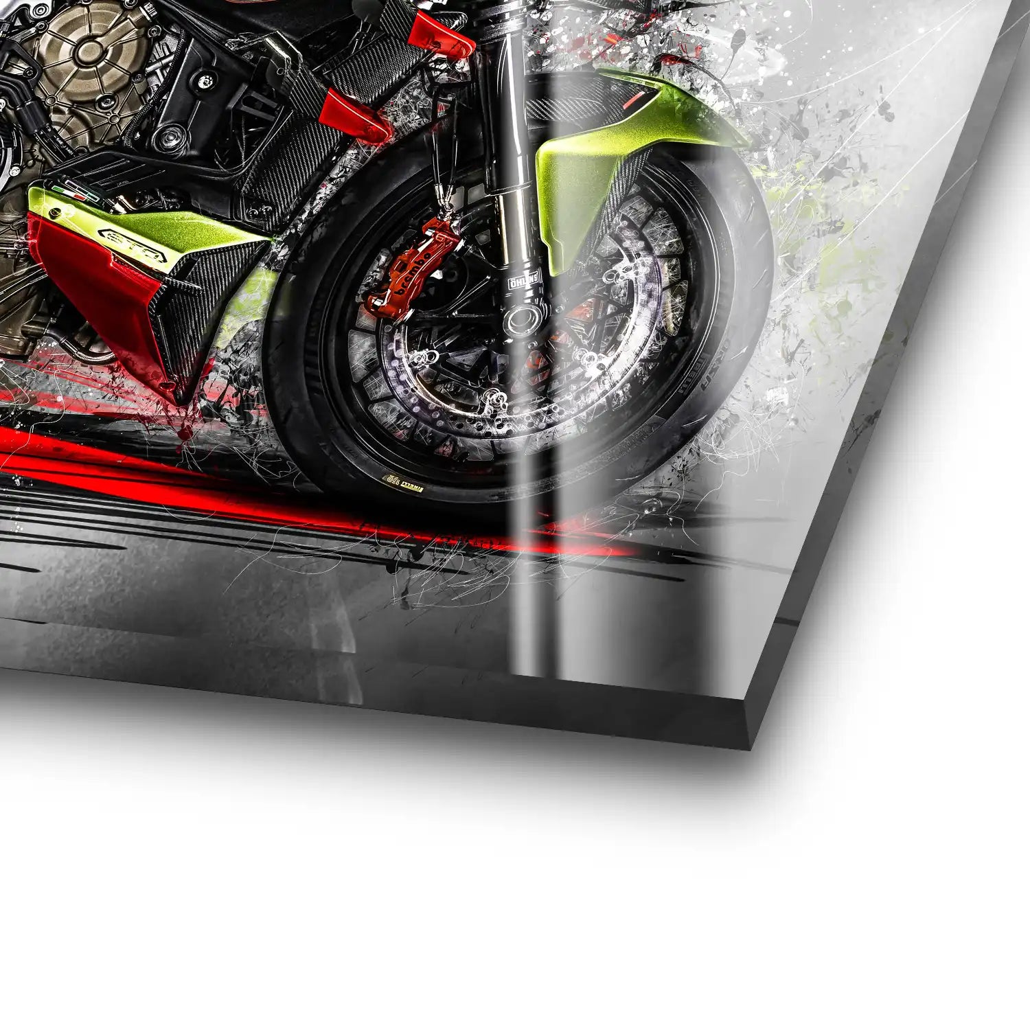 Ducati Streetfighter Lambo Style Acrylglas Bild INGALERIE