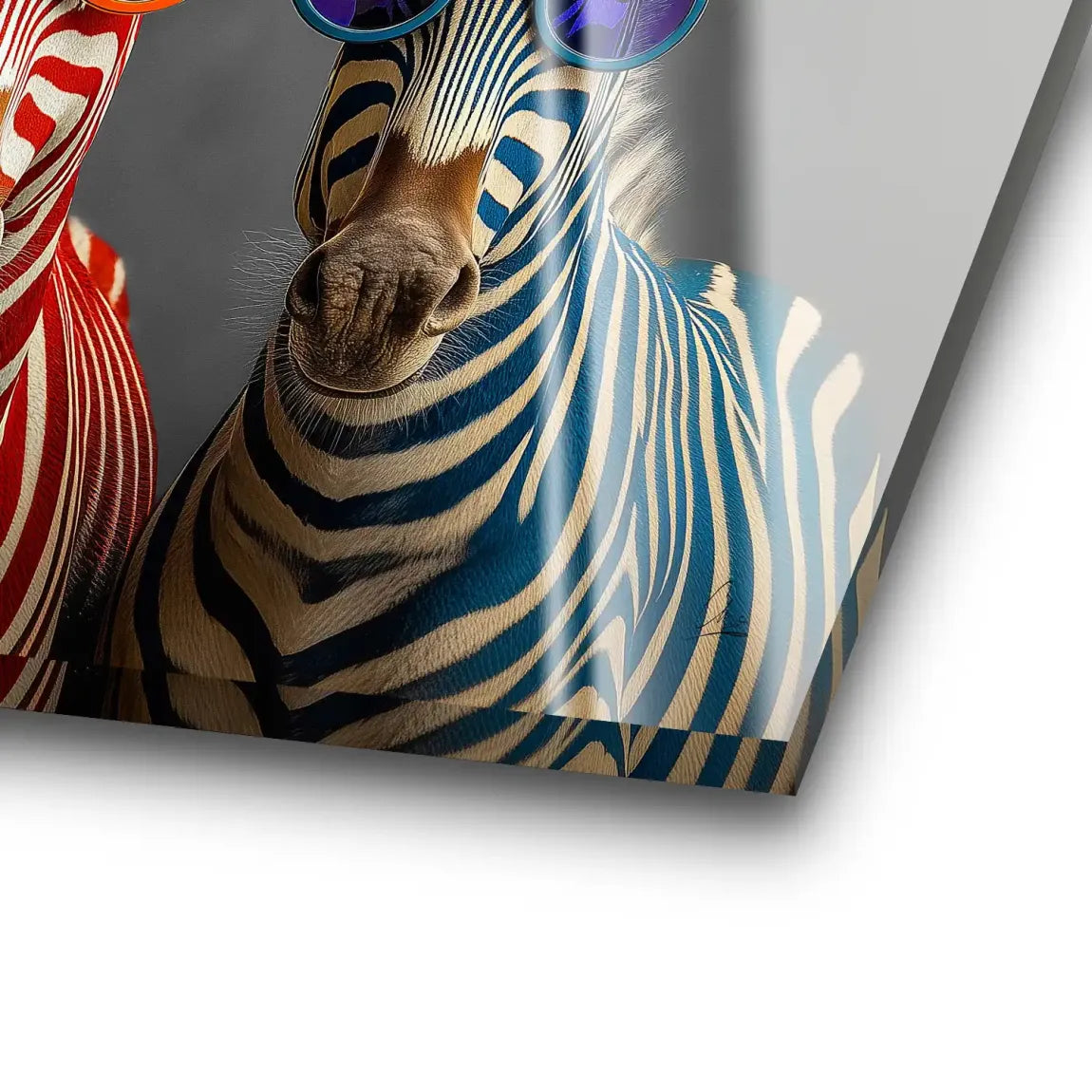 Zebra Safari Chic Acrylglas Bild