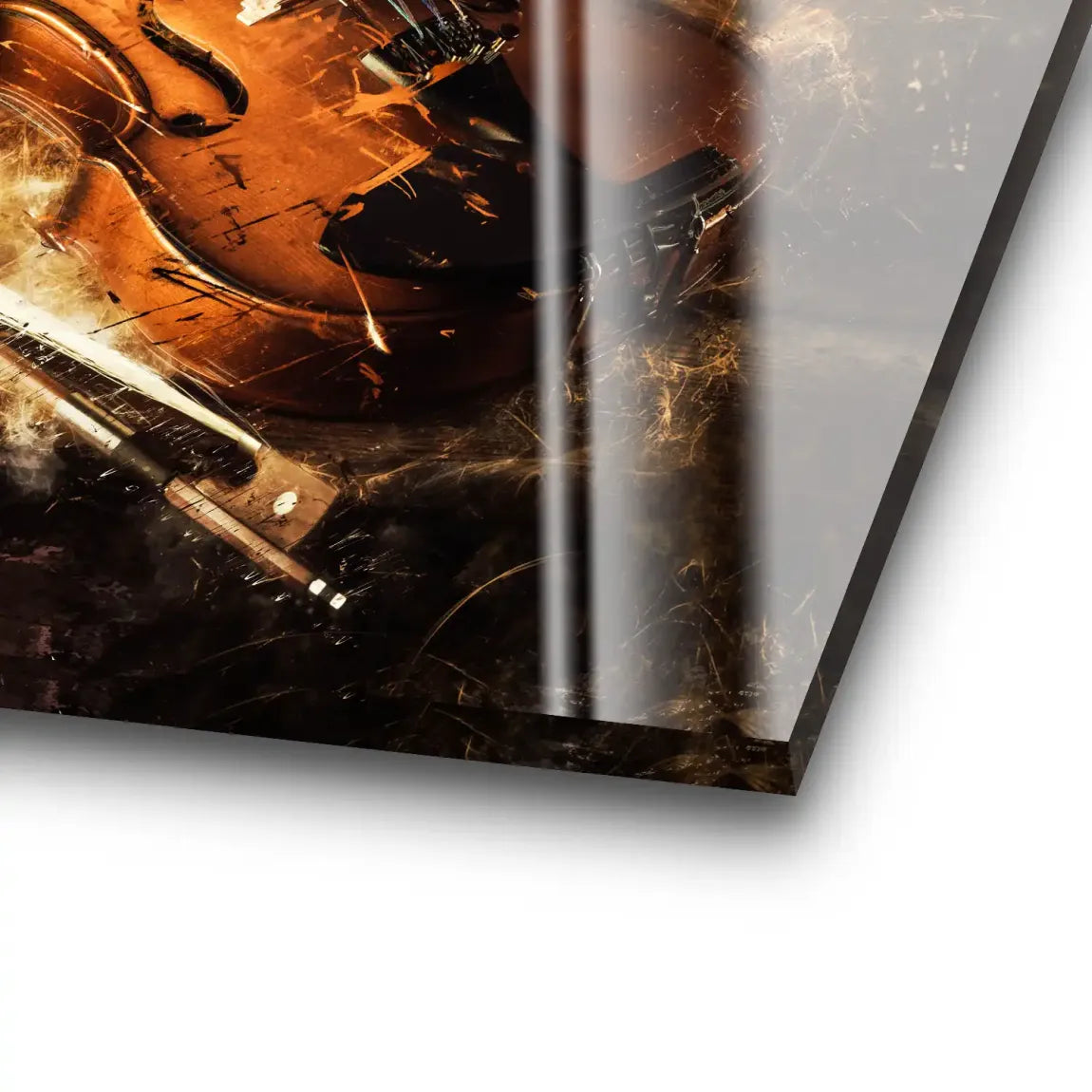 Silent Strings Violine Acrylglas Bild