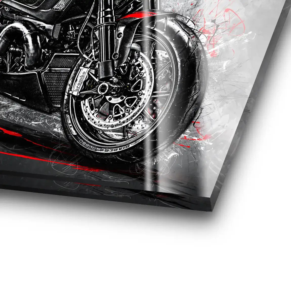 Ducati Diavel Nr.2 Acrylglas Bild INGALERIE